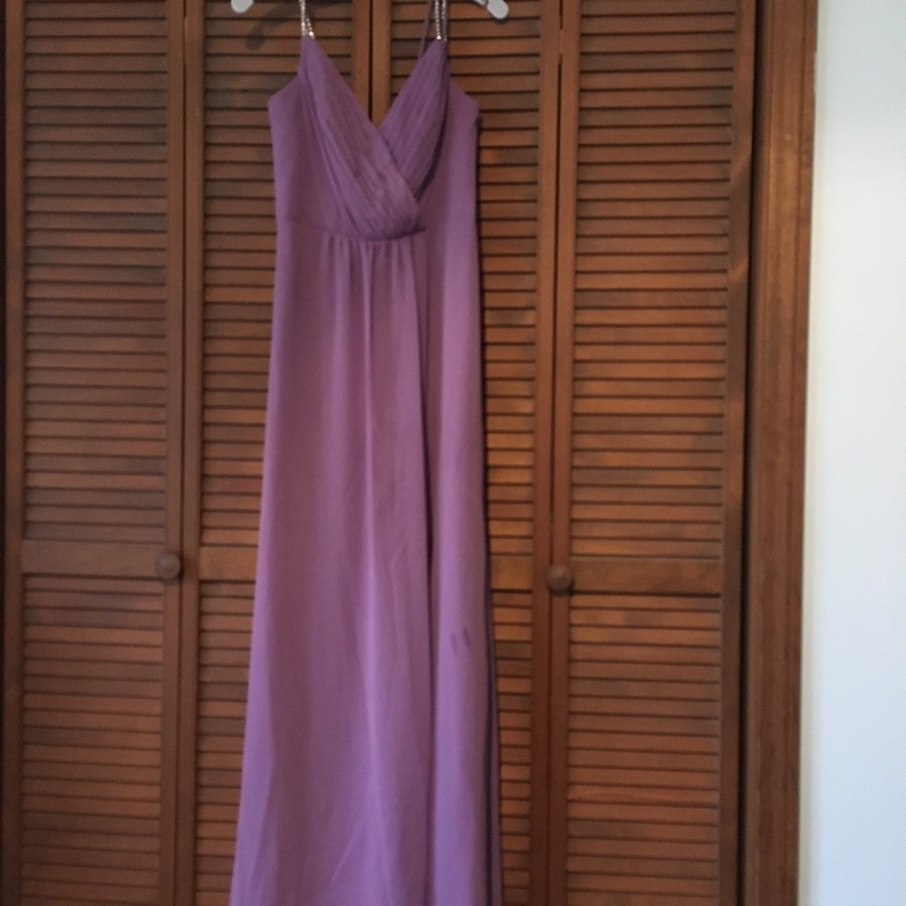 Long bridesmaid dress
